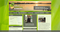 Desktop Screenshot of platformduurzaamrijnmond.nl